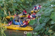 카누타고 떠나는 궁남지 탐험