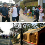 얌체족 어쩌나…청주야구장·문암생태공원 두 모습