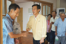 홍성열 증평군수, 폭염 현장점검