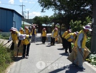 청양 목면분회경로당 환경정화
