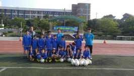 증평 무지개지역아동센터, 2016 행복 나눔 축구교실 운영