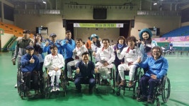 충북장애인펜싱협회, 추계전국대회서 메달 5개 획득