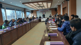 아산 신창면 경로당 후원금 전달