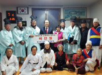 청양 송학리 장학금 100만원 기탁