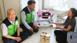 청주폴리텍대학 청주 용담명암산성동 저소득가정 방문