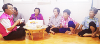 용암2동 친환경 재생비누 600개 전달