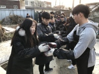 청주 장관식 복싱·GYM 사랑의 연탄나눔
