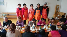 강서2동 자원봉사대 사랑의 삼계탕 봉사