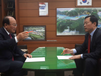 박경국 충북지사 후보 북부권 정책행보 분주