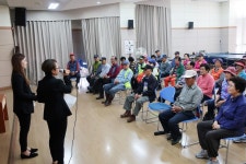 내덕2동행정복지센터, 어르신 안전교육 실시