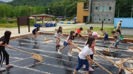 복대초 소금랜드 체험 활동