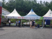 괴산장연신협 로컬푸드 행복장터 운영