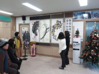 청주 금천동주민센터, 수강생 작품 전시회