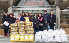 ㈜일등농산, 풍세면에 쌀 1000kg 기증