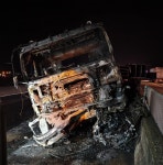 경부고속도로 옥천휴게소 부근 교통사고