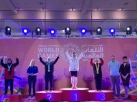 청암학교 백경옥 학생 스페셜올림픽 역도 3관왕