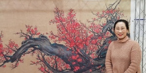 평범한 주부에서 국내 정상급 민화 작가로 성장 …혼을 담아 민화 속에 꽃 피우다 17회 보은동학제기념 향토작가 초대개인전