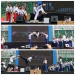 세종무궁화태권도 시범단 3생활권 체육대회서 공연