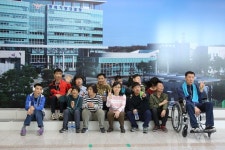 충북경찰 장애인 치안시스템 견학