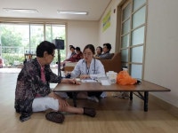 청주 하나병원, 율량동 LH9단지아파트 경로당 무료 건강검진