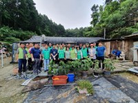 제천시 교동, 사랑의 집수리 봉사 실시