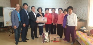 한상태 청주 상당구청장, 관내 경로당 찾아 안부확인