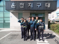 아산서 온천 지구대 지재민 경위 ..발로뛰는 최일선 치안 파수꾼..
