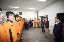 자유한국당 세종시당 조치원 소방서 방문