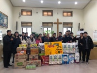 청주 현도중 에덴원 생필품 전달