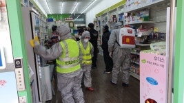 (사)아산테크노밸리 산업단지내 다중이용시설 방역..