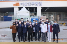 온양농협(조합장 김준석) 코로나19 아산충무병원 의료진 격려..