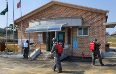 홍성소방서 금마면 전담의용소방대, 코로나19 방역 활동 나서