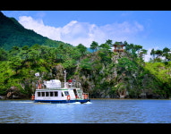 괴산군 산막이옛길 유람선 운항 재개