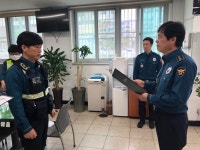 청주청원경찰서 율량지구대 2팀 4월 으뜸 순찰팀 선정