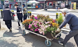 충주 용산동, 꽃내음 가득 힐링거리 조성