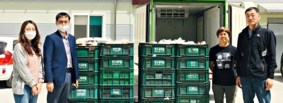 영신내추럴, 취약계층 어르신에 400만원 상당 김치 전달