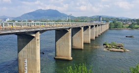 충주 옛 목행대교, 보수공사로 전면통제