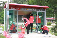 선교유지재단 국조전, 환경정화 봉사 활동.