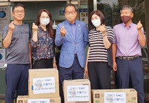 충주 교현2동지역사회보장협의체, 저소득가구 부식 전달