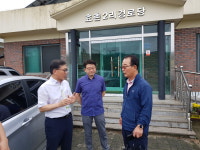 청주 남일면, 경로당 대상 코로나19 방역상황 점검