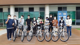 서산시복지재단, 취약계층 85명에게 자전거 전달