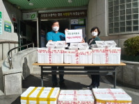 청주 사창동 대도영지한우, 사골국 나눔으로 경로실천