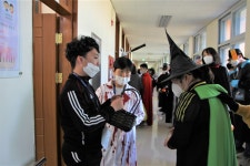 공주정명학교 학생들 할로윈, 이거구나!