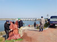 홍성군,  서부면 하리 선주협회 및 상인협회, 해양환경 지키기 구슬땀