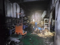 충주 산업단지 내 공장서 화재…피해 규모 4200만원