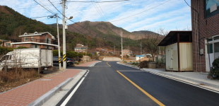 예산군 향천사 진입도로 개통