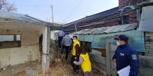 청주청원경찰서, 관내 공‧폐가 일제 점검