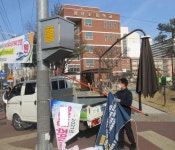 청주시 상당구, 초등학교 주변 불법광고물 특별 단속