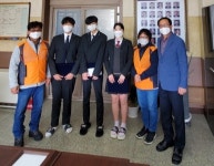 공공연대 노동조합 영동군 지부,5개 고교  장학금 전달