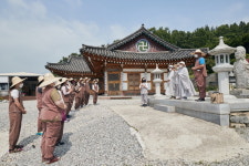 미군 가족 아산에서 행복한 하루 very very good.. 외암민속마을과 송암사에서 탬플스테이..
